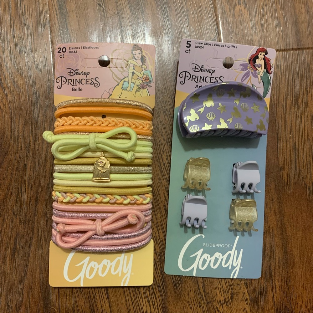 New - Disney Princess Hair Accessories Set 💕